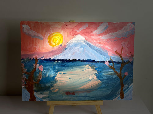 Blossoms at Dawn — original painting