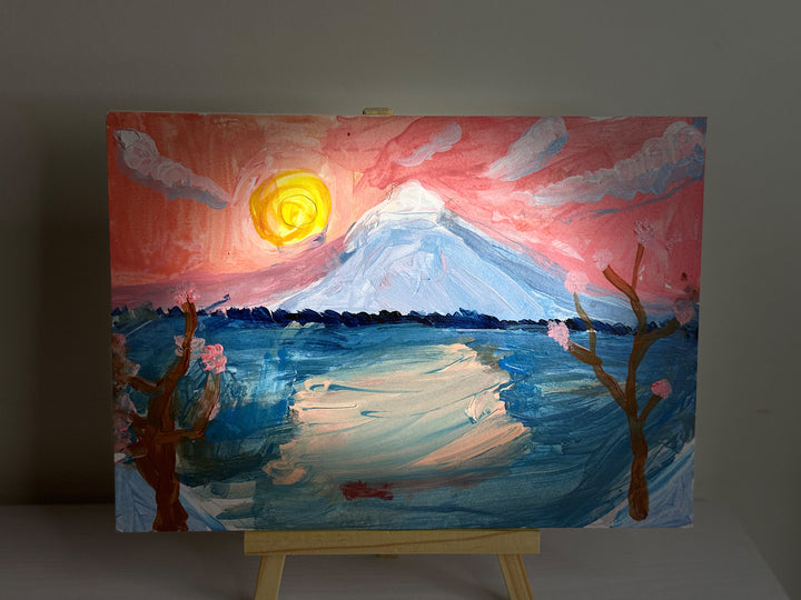 Blossoms at Dawn — original painting
