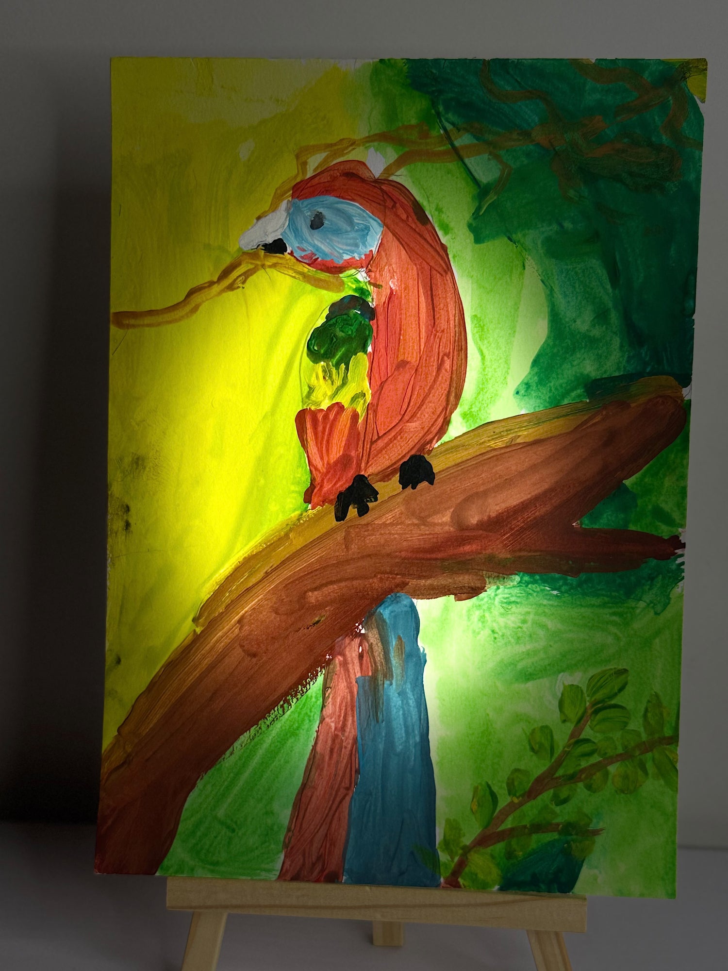 Jungle Perch — original painting