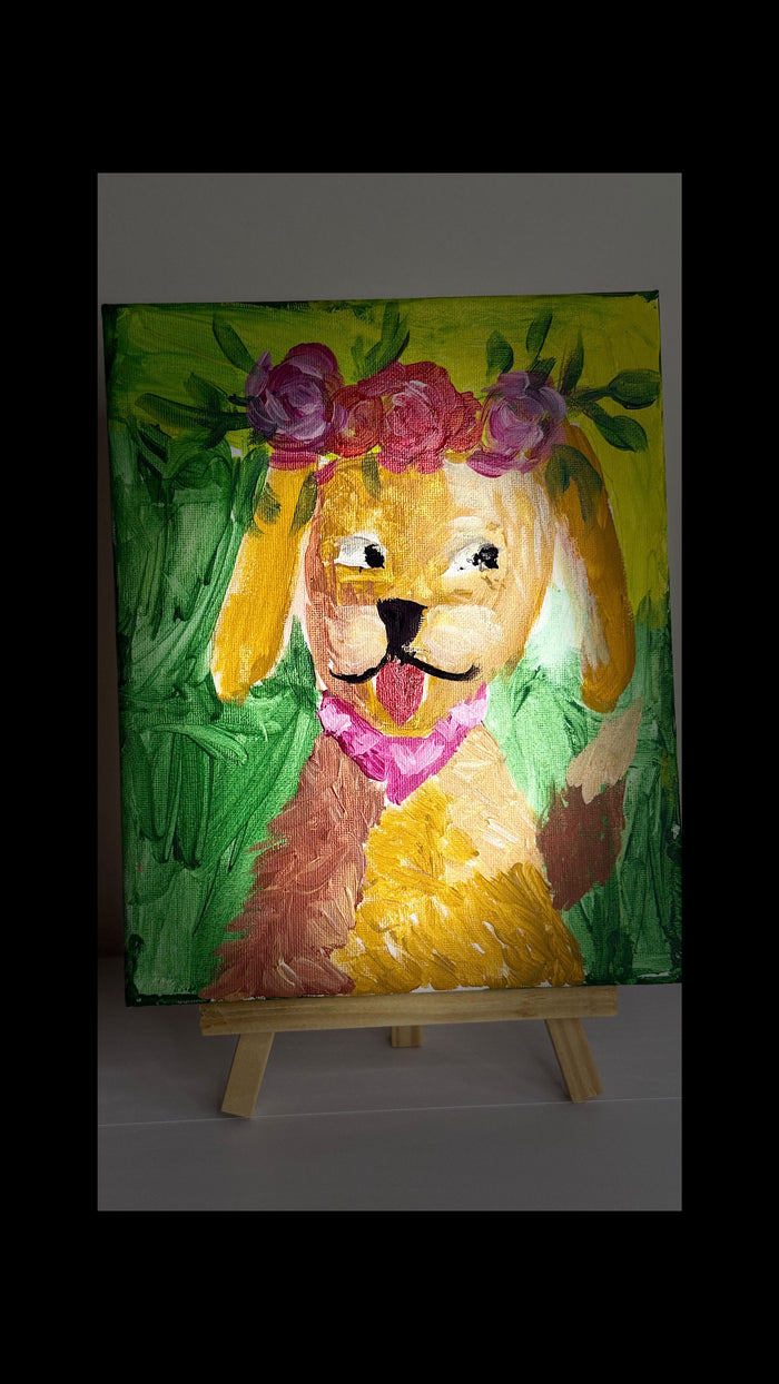 Patapuf in Bloom, original painting