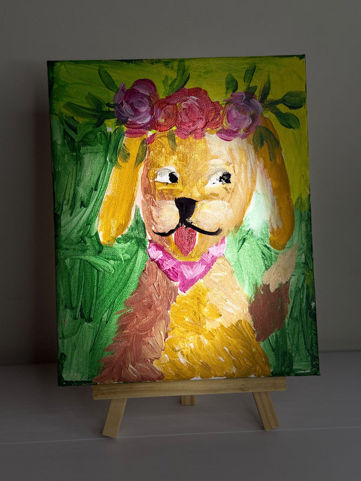 Patapuf in Bloom — original painting